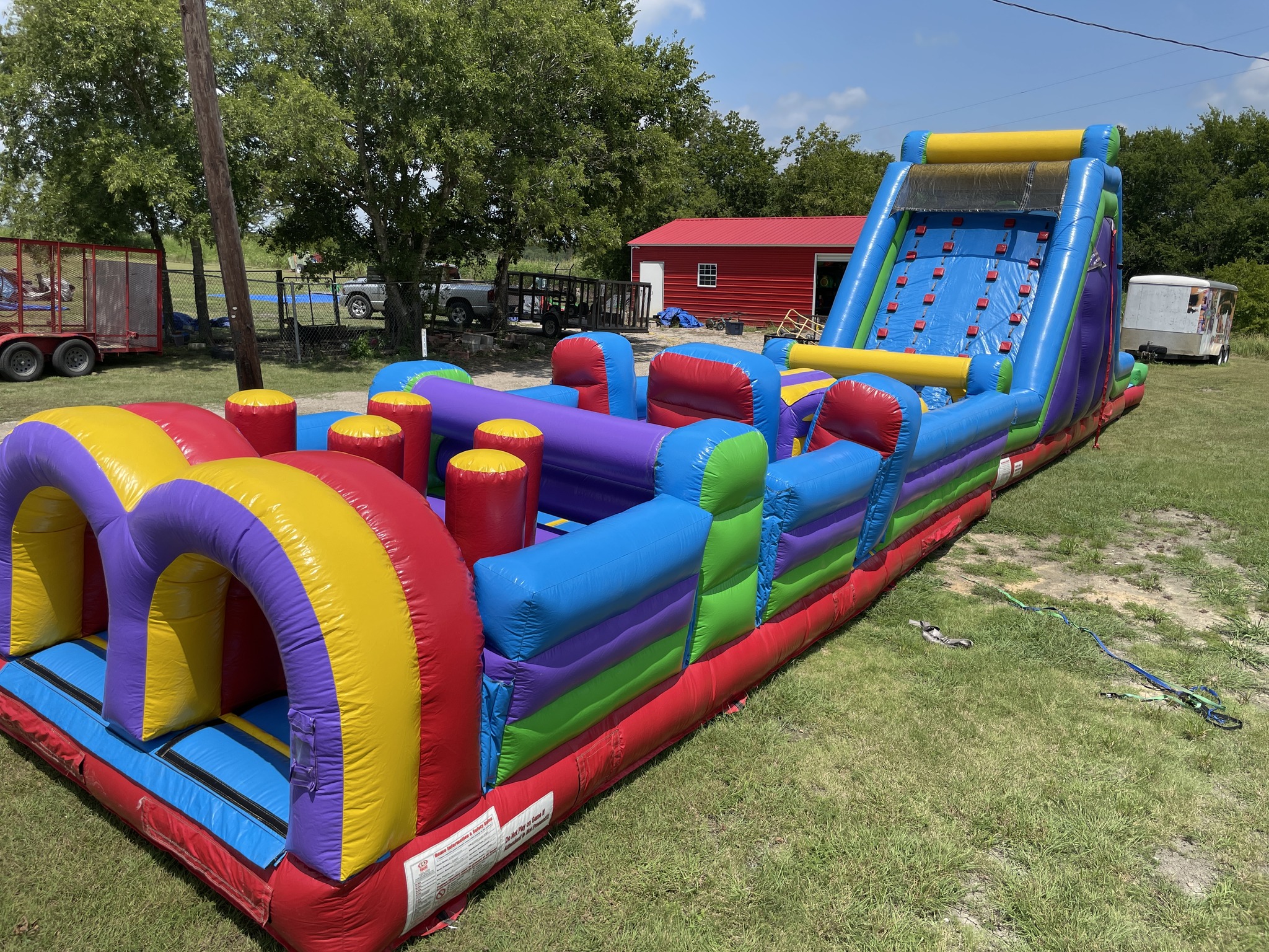 obstacle course rentals Mansfield TX