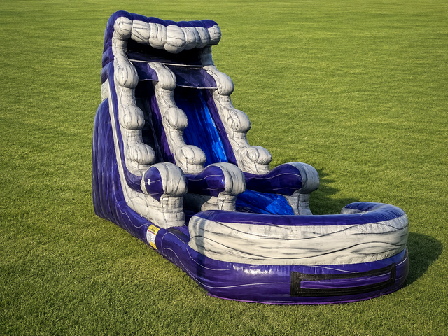 18ft Midnight Plung Water Slide