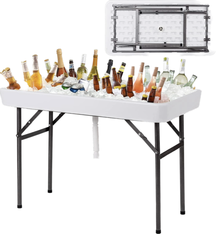 4ft Party Ice Cooler Table