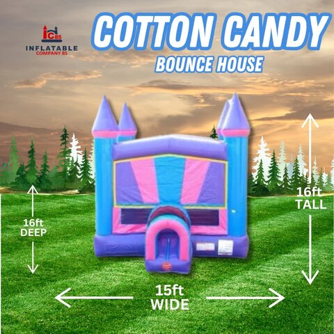 Cotton Candy Bounce House