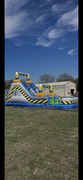 15ft dual lane Radioactive waterslide