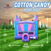 Cotton Candy Bounce House