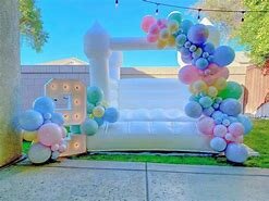 White Bounce House