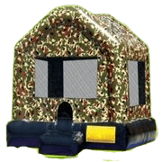 Camo Bounce House