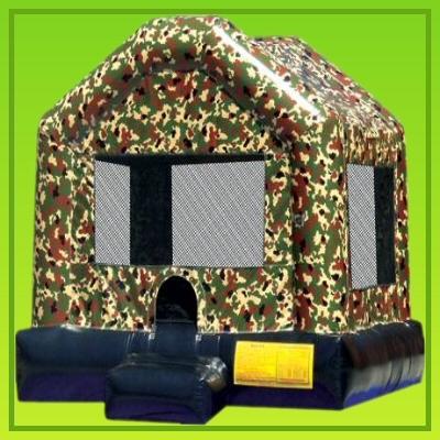 Camo Bounce House