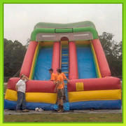 24 Ft Double Lane Dry Slide 24 Ft Double Lane Dry Slide