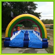Double Lane Tropical Slip N Slide Double Lane Tropical Slip N Slide
