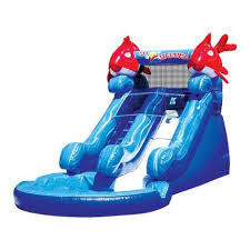 12ft Lil' Kahuna Water Slide with  pool