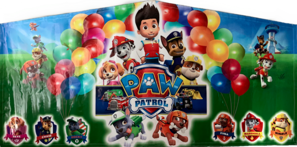 Paw Patrol Theme - Art Panel / Banner