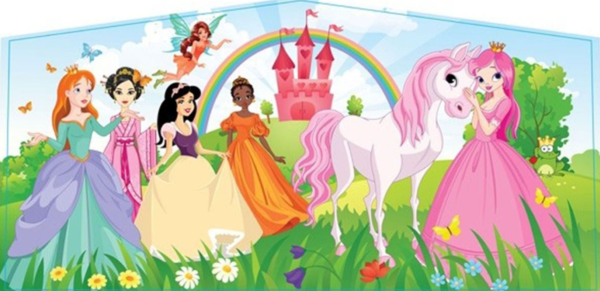 Princesses theme - Art Panel / Banner 