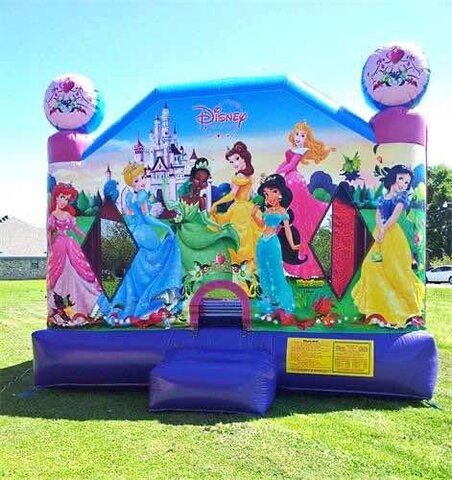 disney castle bounce house