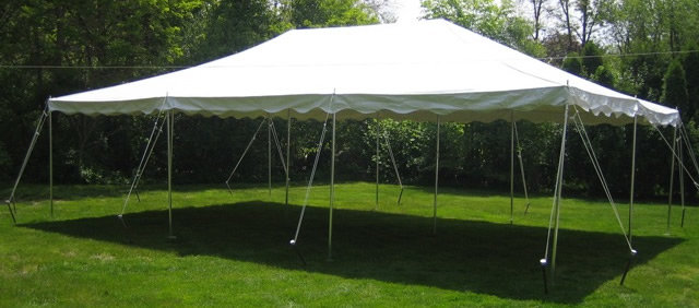 20 x30 Canopy Tent Grass Setup Only