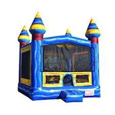 Blue Artic Bounce House