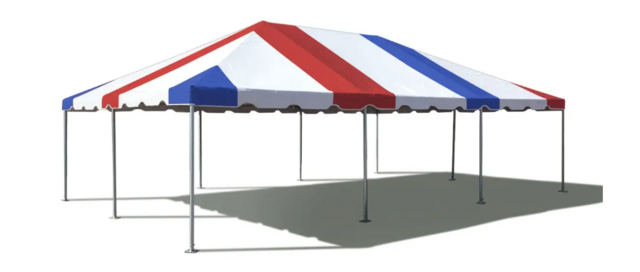 20x30 Red, White + Blue Top
