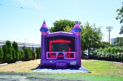 Purplush Bounce House (W/Basketball hoop)