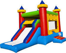 Castle Slide ComboBest for ages 5+ and Up |1 Outlet Needed Size 20 x 15 x14