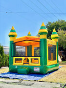 Fiesta Fiesta Bounce House (W/Basketball hoop)