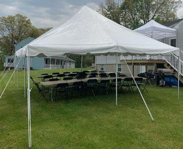 20x20 Canopy Tent (Grass setup only)
