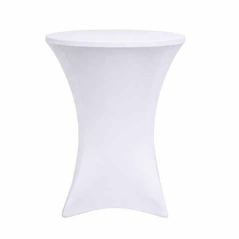 White Bistro Spandex Cover