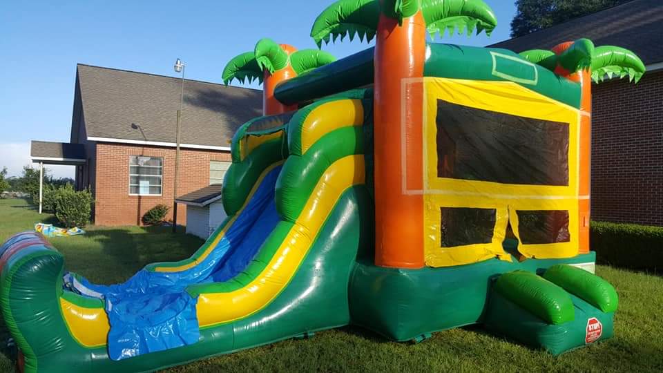 MT Inflatables bounce house rentals and slides for parties in Phenix City