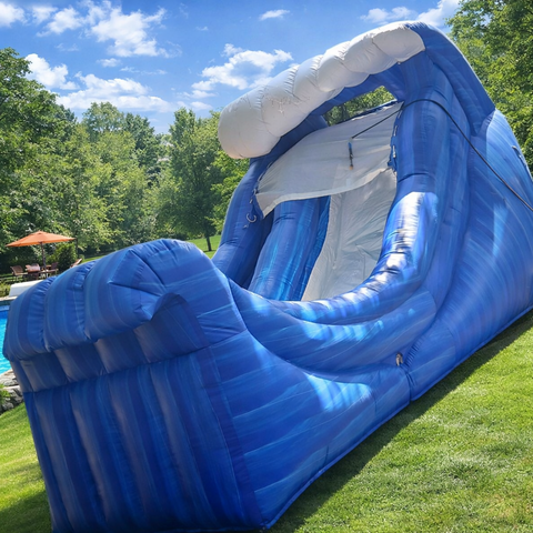 16FT BLUE WAVE SLIDE