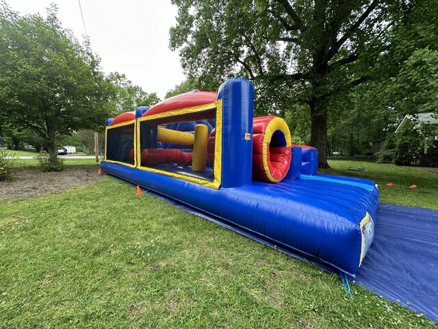 The Challenge 30ft long Obstacle Course - Dry Use Only