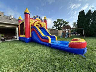 Castle Bounce House / Slide Combo