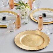 Gold Charger Plates