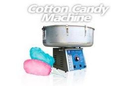 <b>Cotton Candy Machine. 50 servings. Includes floss and cones for 50 cotton candy cones.</b>