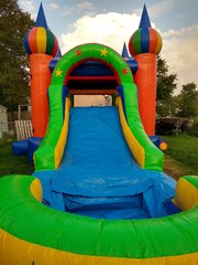 Star Castle bounce house/waterslide