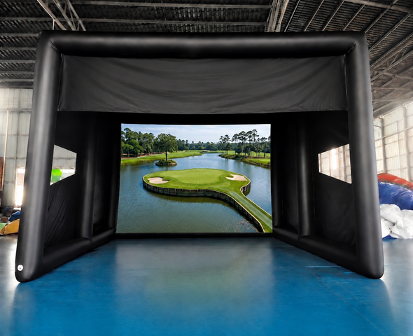 Backyard Golf Simulator 