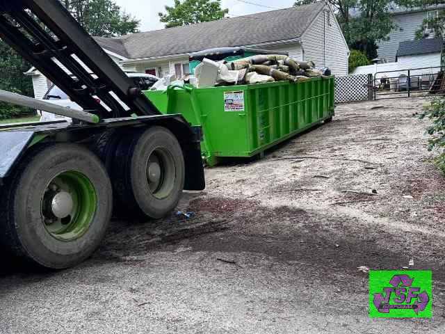 Brick roll off dumpster rental