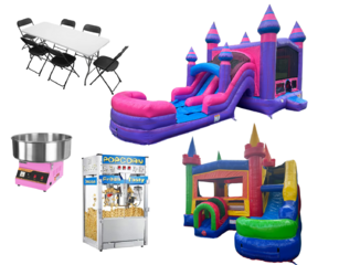 Bounce and Slide Party Package 