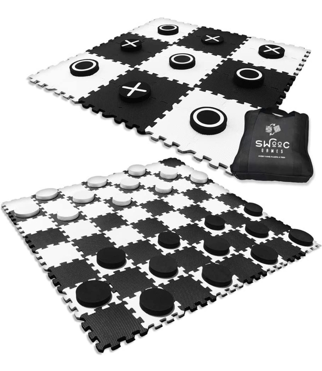 Giant Checkers & Tic Tac Toe