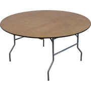 60" Round Table, Wood