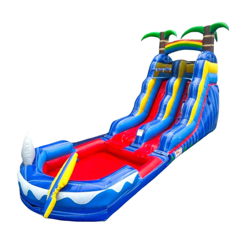  15’ Shark Attack Water Slide