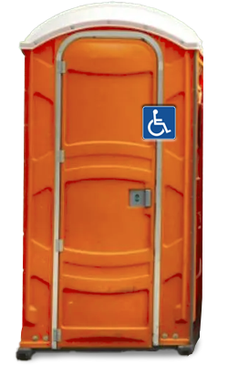 Handicap portable toilet