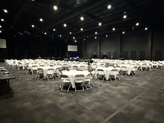 Corporate, School and Church Event Installations Professional seating and tent setups for corporate, school, and church events.