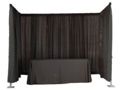 Pipe and drape rental 10'x8'