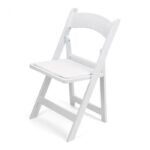 Chair White Resin 