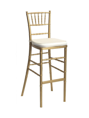Chair Chiavari barstool Gold