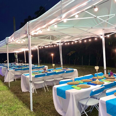 Tent Lights for 10x10