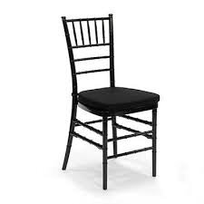  Chiavari black with cushion 