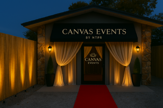 Grand entrance at Canvas Events by NTPR