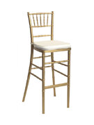 Chair Chiavari barstool Gold