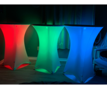 Glow Cocktail Tables w/ LED Lighting