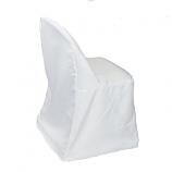 Chair covers white for folding chairs