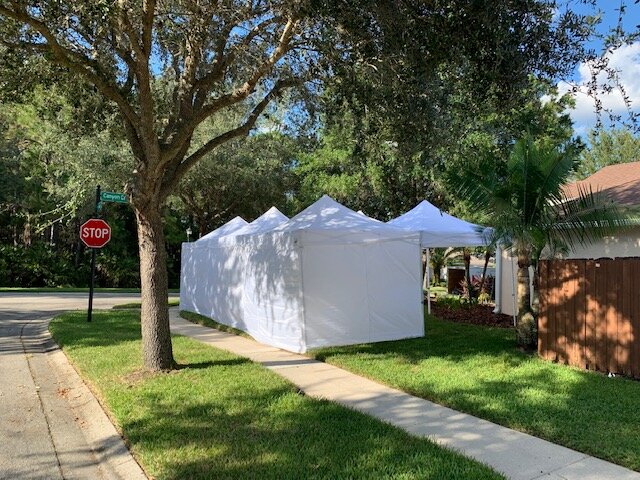 Pop up tent Side Walls 10' sections