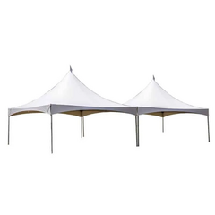 20x40 High Peek Frame Tent w/ Rain Gutter