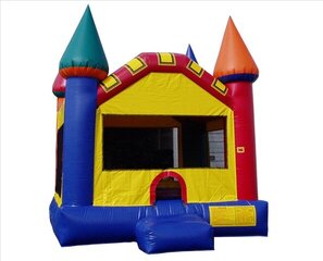 Multi Color Castle Bounce House